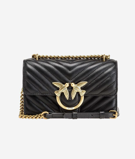 PINKO handtas LOVE ONE MINI zwart